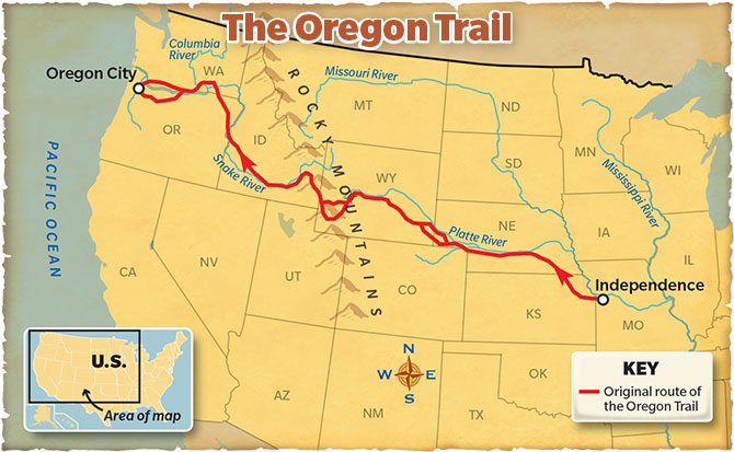 The Oregon Trail - showcaselasopa