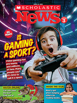 Scholastic News Website for 3rd - 5th Grade