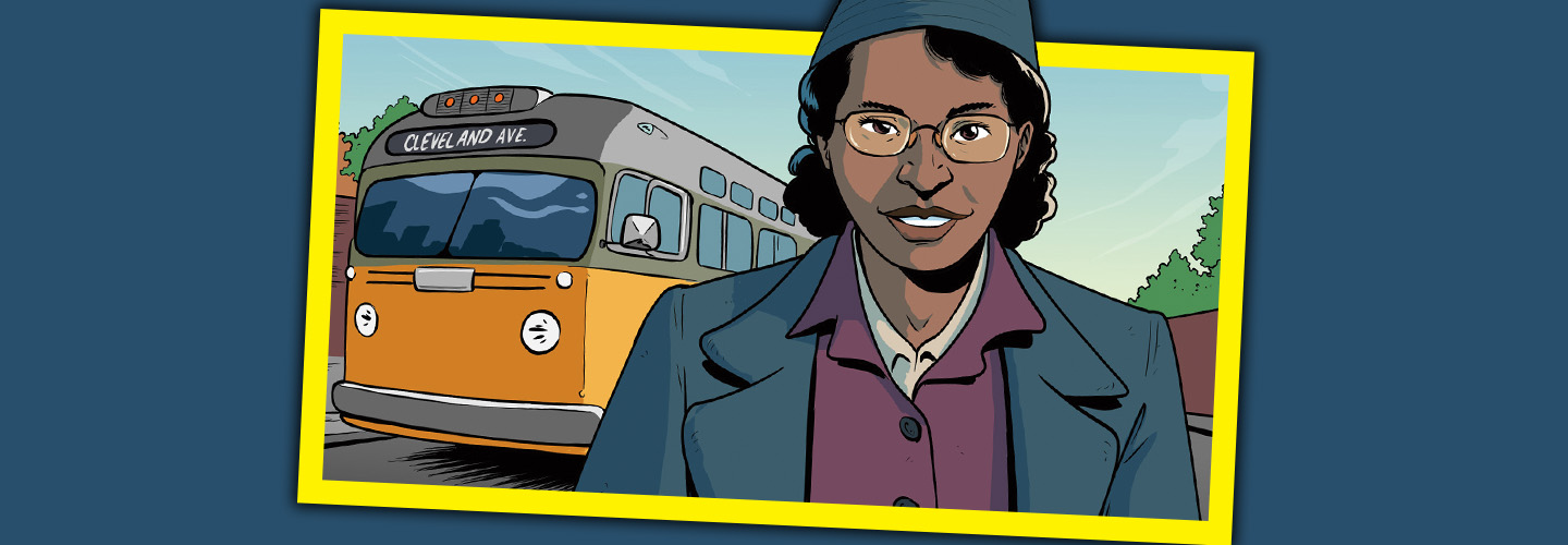 Comic of Rosa Parks