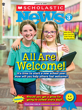 Scholastic News Website for 3rd - 5th Grade