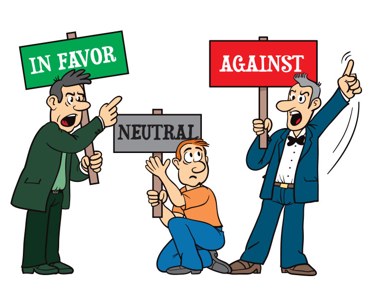 Favor Neutral Against Stock Illustration - Download Image Now